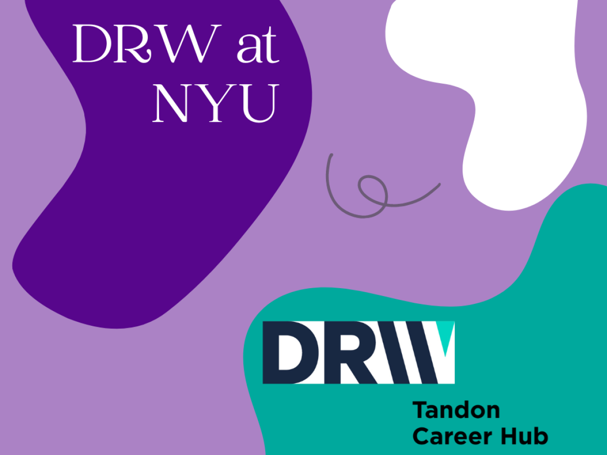 DRW NYU Tandon NYU Tandon School of Engineering